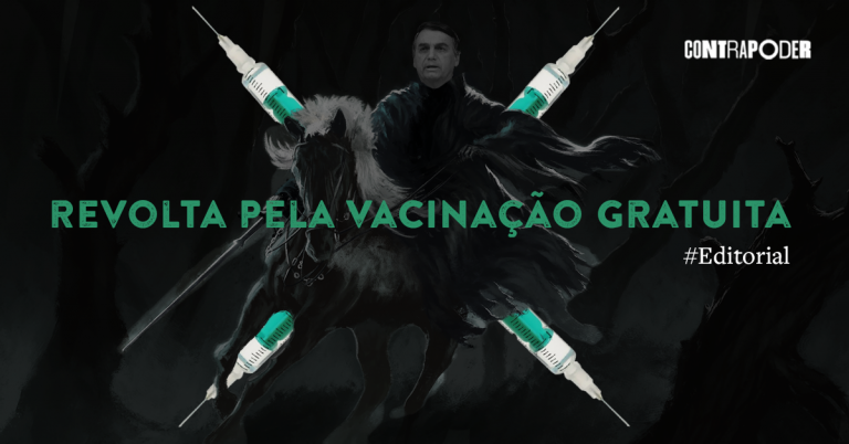 Revolta pela vacinação gratuita