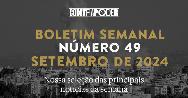 49º Boletim Semanal do Contrapoder