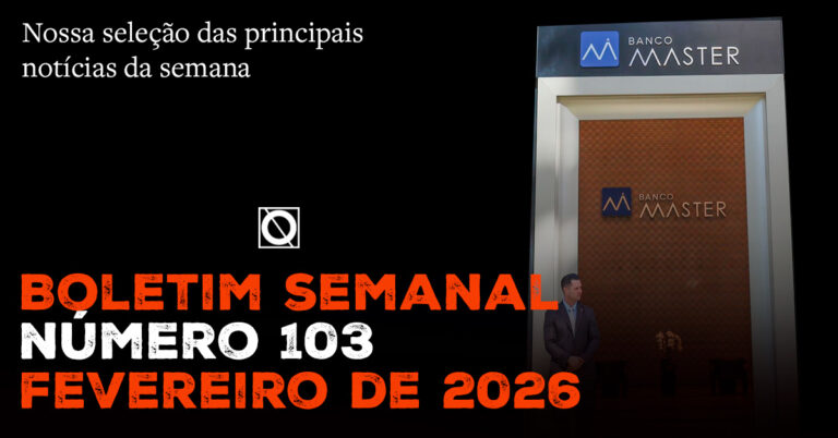 103º Boletim Semanal do Contrapoder