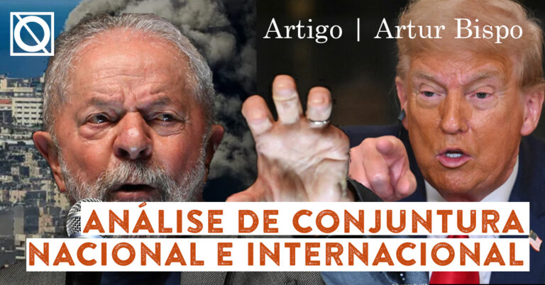 Análise de conjuntura nacional e internacional