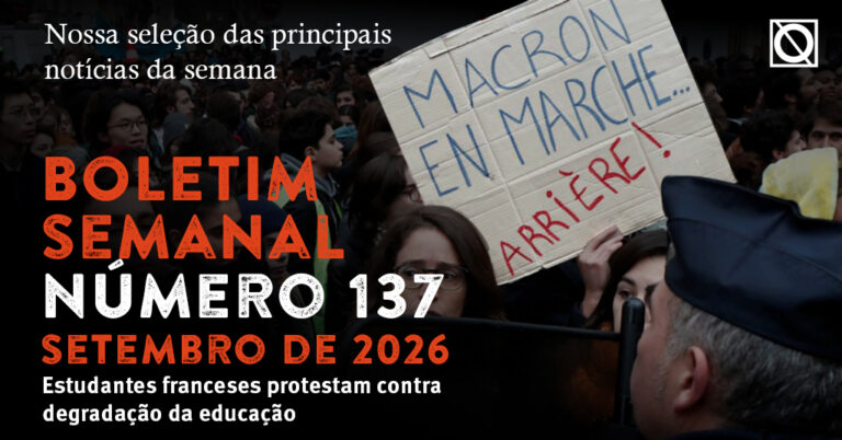 137º Boletim Semanal do Contrapoder